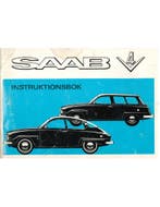 1970 SAAB 96 V4 INSTRUCTIEBOEKJE ZWEEDS