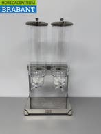 Distributeur de haricots en acier inoxydable - 2 x 3,5, Verzenden