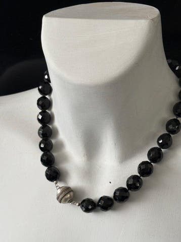 Zilver - Choker halsketting - Choker gitten