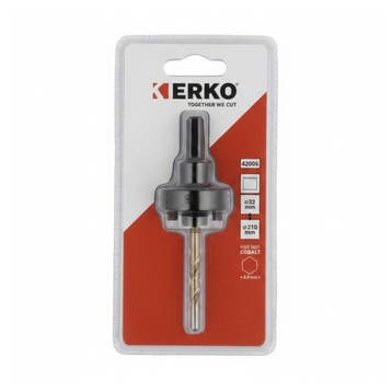 Bieden: Erko Standard Hole Saw Arbor for Drill Bits 32-110m, Ophalen of Verzenden, Nieuw