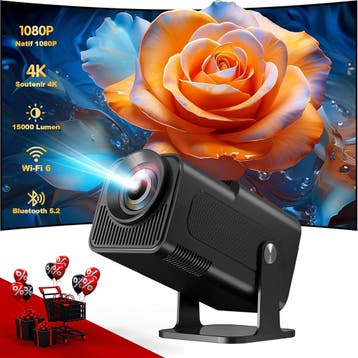 Allesin 4K Projector Android 11 | Retour deal | Nu toeslaan!, Verzenden
