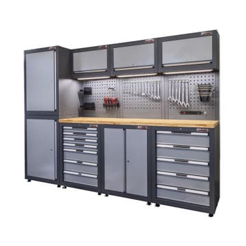 Werkplaatsinrichting Elite-Line – 280 cm. kastenwand voor, Ophalen of Verzenden, Nieuw