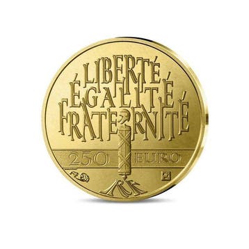 1,75 grams - Goud .999 - Génie de la Liberté - 250 Euros -