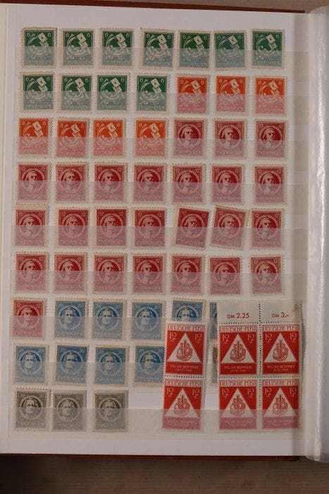 DDR + SBZ 1946/1990 - Lot in 3 stockboeken, Postzegels en Munten, Postzegels | Europa | Duitsland