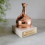 Zeldzame Heineken, Koperen Ketel Op Marmeren Voet, 1960 -, Antiek en Kunst