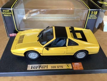 Anson 1:18 - Modelauto - Ferrari 328 GTS, Hobby & Loisirs créatifs