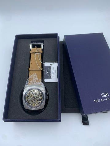 SEA-GULL - Skeleton Automatic Watch Sapphire - Zonder