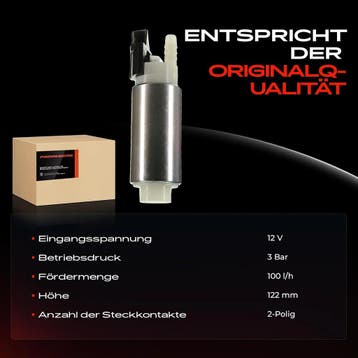 Frankberg brandstofpomp / brandstofpompunit 12 V zonder f..., Ophalen of Verzenden, Nieuw