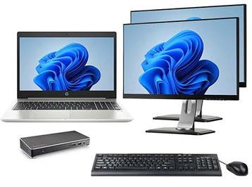 HP ProBook 450 G7 i5 10e Gen incl. 2 Monitoren + Windows 11, Ophalen of Verzenden, Nieuw