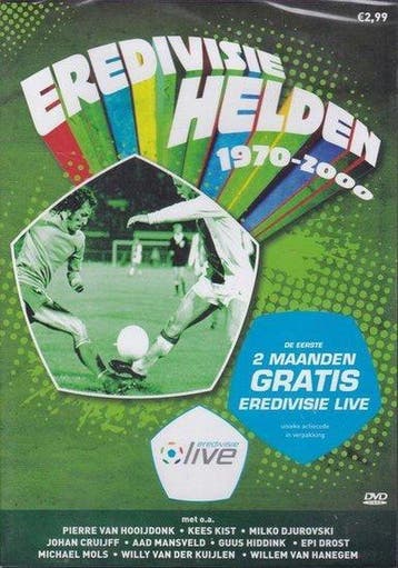 Eredivisie Helden 1970-2000 (dvd tweedehands film), Ophalen of Verzenden, Nieuw in verpakking