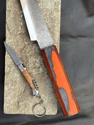 Hekito - Keukenmes - Carving knife - Exclusieve vintage