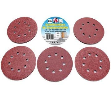 25-delige schuren Pads voor Eccentric Sanders, Verzenden