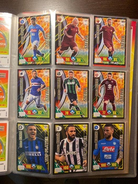 2017/18 Panini Calciatori Adrenalyn XL - 1 Compleet album -, Collections, Autocollants