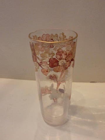 Mont Joye (attr.( - Eenbloemige vaas - Glas - Art Nouveau
