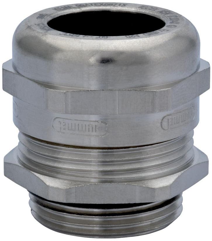 Metric Kabeldoorvoer HSK-M-Ex M20x1.5 Nikkel Messing -, Doe-het-zelf en Bouw, Elektriciteit en Kabels, Verzenden