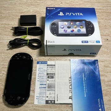 Sony - PS Vita PCH-2000 - Sony PS Vita PCH-2000 Black Wi-Fi