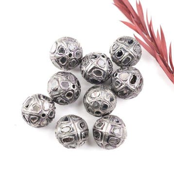 Artisanat traditionnel indien des perles de diamant au style