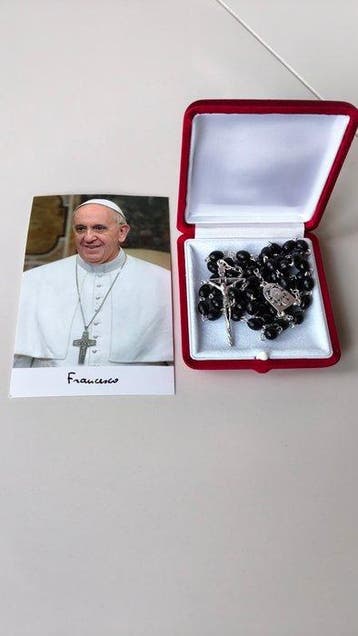 Paus Franciscus - Rozenkrans van de privé-audiëntie -