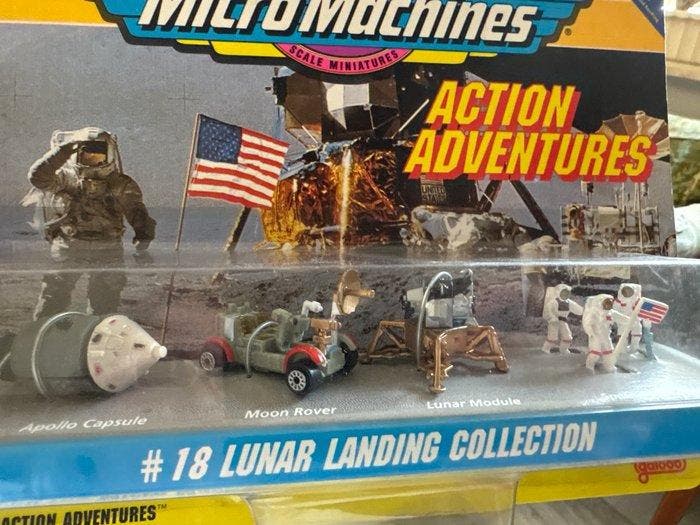 MicroMachines - Speelgoed #18 Lunar Landing Collection; #19, Antiek en Kunst, Antiek | Overige Antiek