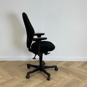Kinnarps ergonomische bureaustoel , zwart, Bureaustoel