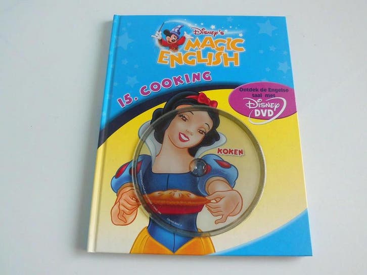 Cooking / koken / Disneys magic English / 15 9789078432005, Boeken, Taal | Engels, Gelezen, Verzenden