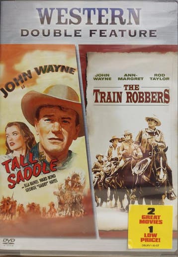 Tall in the sadle and the train robbers import (dvd nieuw), Ophalen of Verzenden
