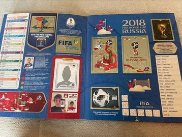 2018 Panini World Cup Stickers Lionel Messi Sticker album -, Collections