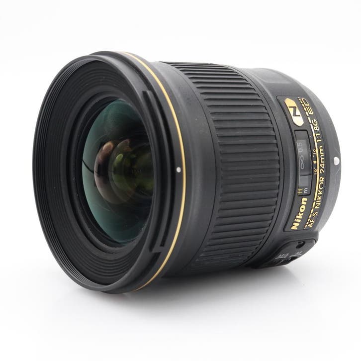 Nikon AF-S 24mm F/1.8G ED | Occasion, Audio, Tv en Foto, Foto | Lenzen en Objectieven, Ophalen of Verzenden