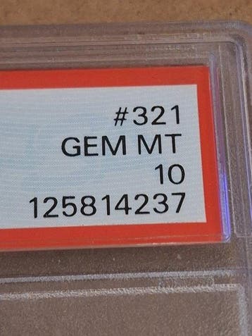 Panini Rookie Viktor Gyokeres - PSA 10 Graded sticker
