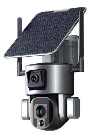 DrPhone SolarX - 2,4GHz - Camera – 4K UHD 8MP – 10X Zoom –, Audio, Tv en Foto, Videobewaking, Verzenden, Nieuw