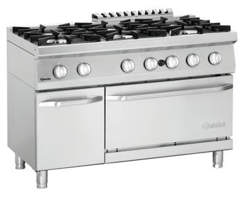 Gasfornuis | 700 | 6 Gaspitten | Gasoven 126L, Onderwarmte, Verzenden, Nieuw in verpakking