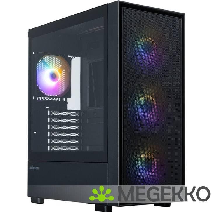 Zalman S6 Black, Computers en Software, Computerbehuizingen, Nieuw, Verzenden