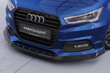 Voorspoiler | Cupspoilerlip voor Audi A1 (8X) S-Line CSL919-, Verzenden