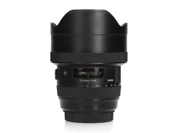 Sigma 12-24mm f/4 DG HSM Art - Canon EF - Groothoeklens, Ophalen of Verzenden, Zo goed als nieuw
