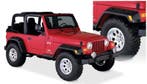 Bushwacker 97-06 Jeep TJ Max Pocket Style Flares 4pc - Black, Ophalen of Verzenden