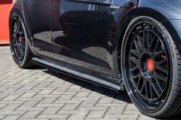 Side skirts Diffuser voor Volkswagen Golf 7.5 R / R line Fac, Ophalen of Verzenden
