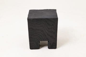 Logniture - Bijzettafel - Massief houten bijzettafel,