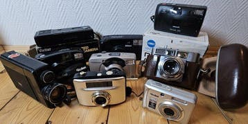 Voigtländer Multi-Brand Vintage Camera Collection - 9-Piece, Nieuw