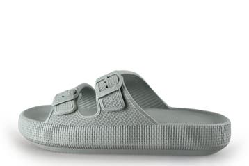 Geweo Slippers in maat 42 Grijs, Kleding | Heren, Slippers, Overige kleuren, Verzenden, Zo goed als nieuw