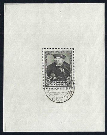 België 1935/1938 - De blokken van de periode 1935-1938 -, Gestempeld