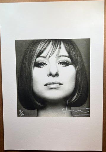 Bert Stern (1929–2013) - Signed Famous Barbara Streisand