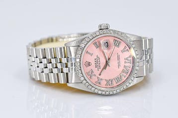 Rolex - Oyster Perpetual Datejust Baby Pink Dial - Sans, Nieuw