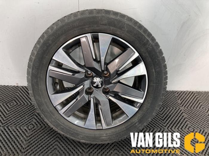 Sportvelgenset + winterbanden Peugeot 2008 O310897, Auto-onderdelen, Ophanging en Onderstel