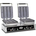 Wafelijzer | WAFFELINO | Dubbel | Lollypopwafels, Verzenden, Nieuw in verpakking