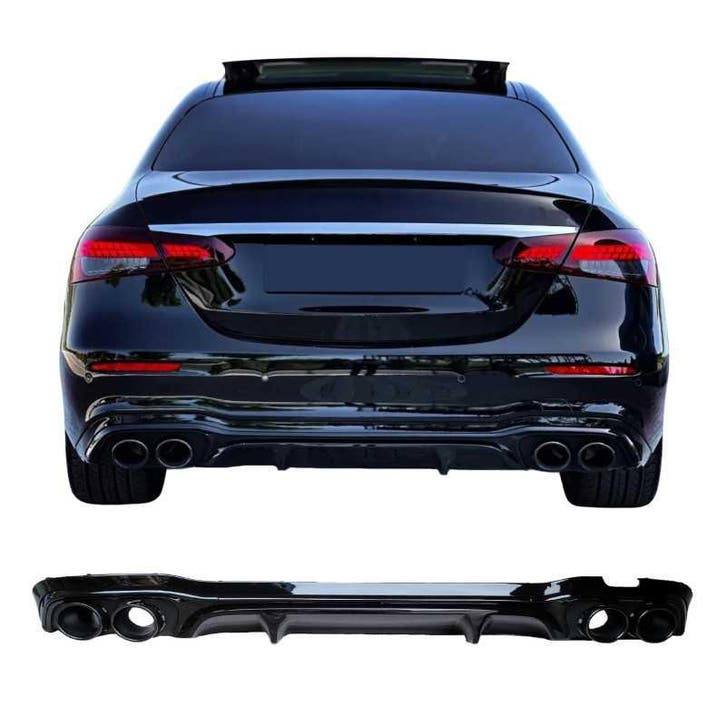 Diffuser voor mercedes e klasse w213 s213 glanzend zwarte ro, Auto-onderdelen, Carrosserie, Nieuw