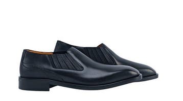 TESTONI - 8 UK - 42 IT - 1929 Slip On Shoes Saffiano + Calf