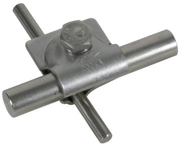 Dehn MV Clamp StSt 200KA Avec vis hexagonale et rondelle, Doe-het-zelf en Bouw, Verzenden, Nieuw