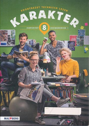 Karakter Leeswerkboek 1 groep 8 (per stuk), Boeken, Verzenden, Nieuw