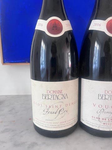 2016 Domaine Bertagna Clos-Saint-Denis Grand Cru, Vougeot 1°, Nieuw