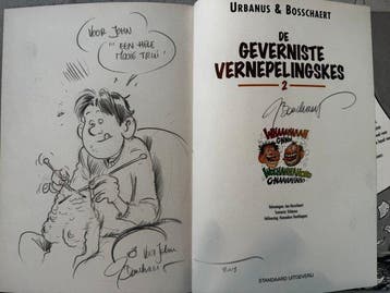 De Geverniste Vernepelingskes 2 - opdrachttekening, Nieuw